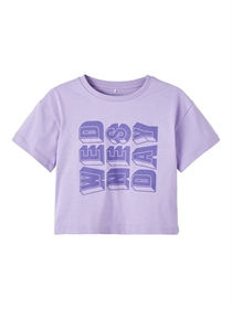 NAME IT Kort T-shirt Balone Sand Verbena
